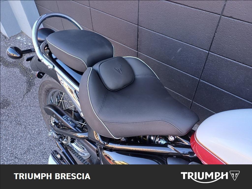 TRIUMPH Bonneville 1200 Speedmaster Snowdonia/Cranberry Red E5