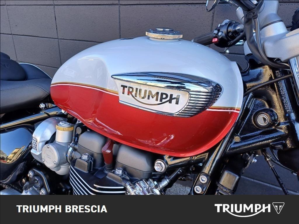 TRIUMPH Bonneville 1200 Speedmaster Snowdonia/Cranberry Red E5