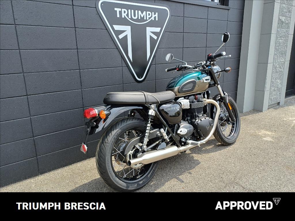 TRIUMPH Bonneville 900 T100 Competition Green/Ironstone E5+
