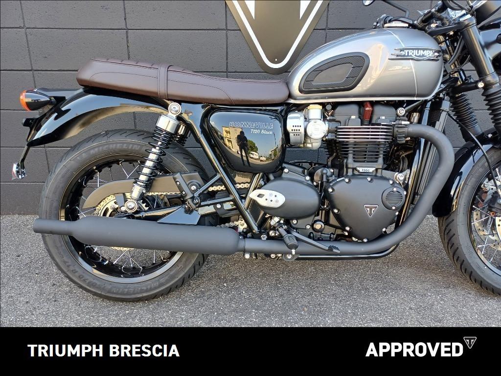 TRIUMPH Bonneville 1200 T120 Black Graphite Abs E5+