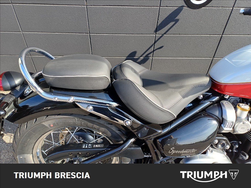 TRIUMPH Bonneville 1200 Speedmaster Snowdonia/Cranberry Red E5+