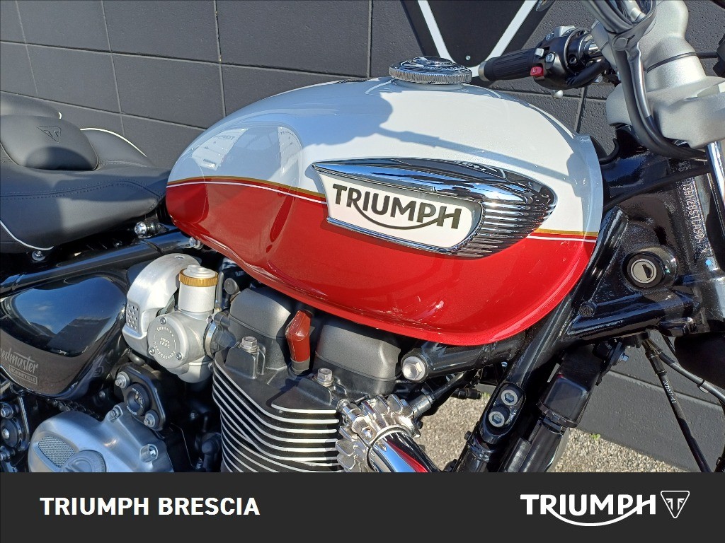 TRIUMPH Bonneville 1200 Speedmaster Snowdonia/Cranberry Red E5+