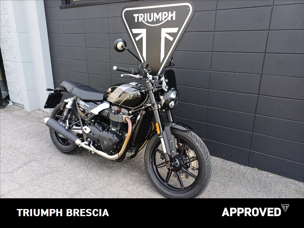 TRIUMPH Speed Twin 900 Phantom Black/Aurum Gold Abs