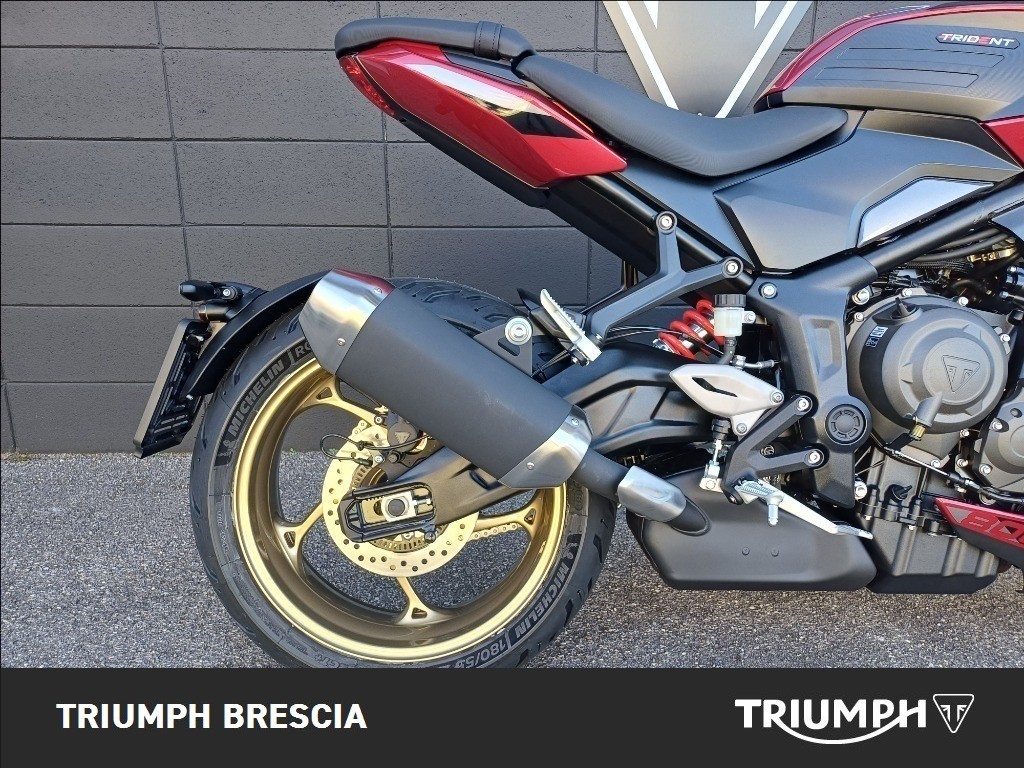 TRIUMPH Trident 800 Carnival Red Abs