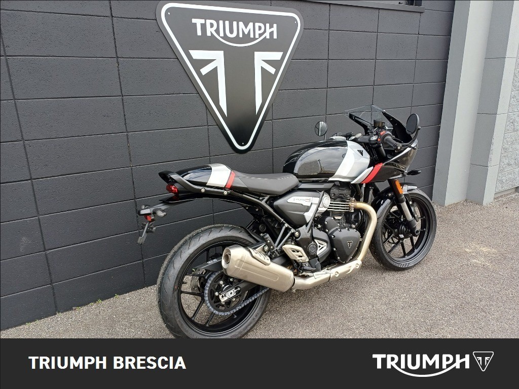 TRIUMPH Thruxton 400 Phantom Black / Aluminium Silver Abs