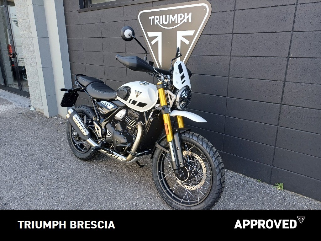 TRIUMPH Scrambler 400 XC Vanilla White Abs