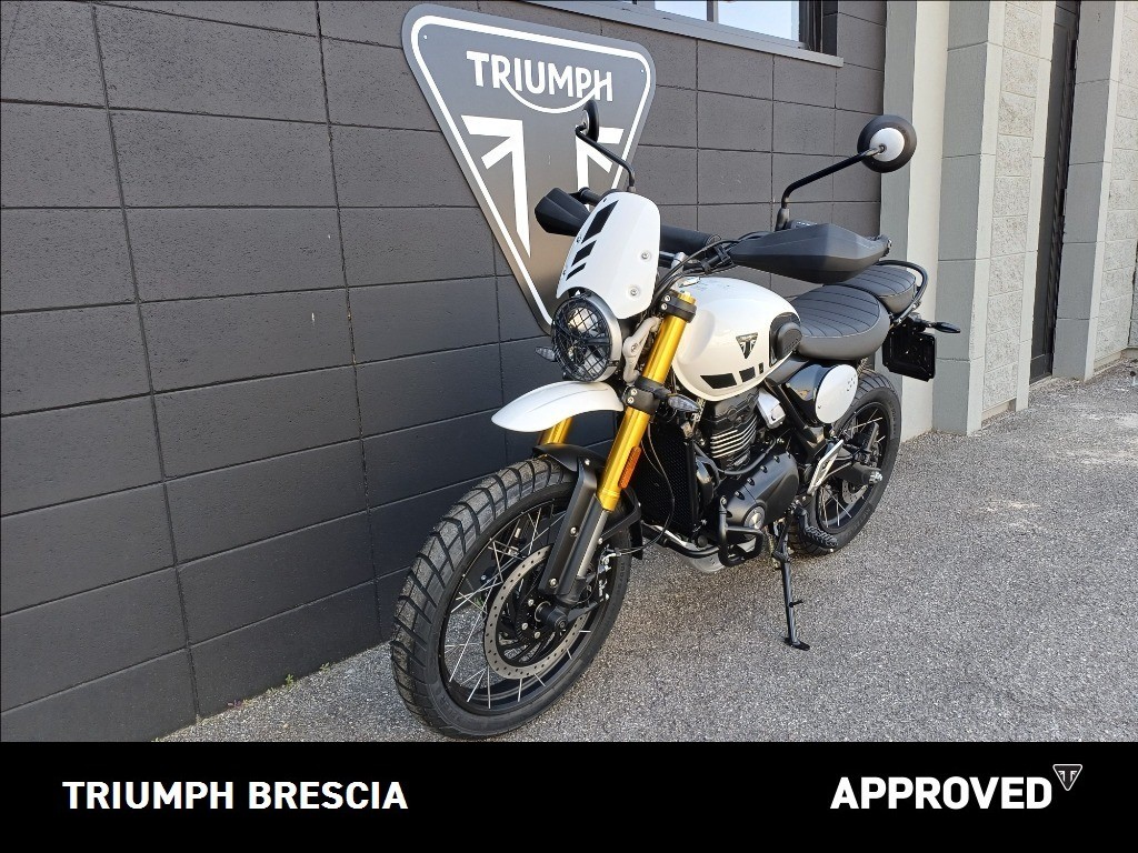 TRIUMPH Scrambler 400 XC Vanilla White Abs