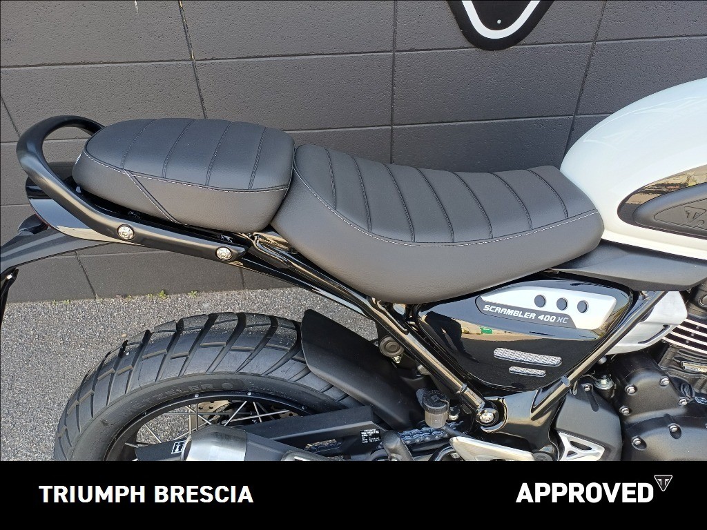TRIUMPH Scrambler 400 XC Vanilla White Abs