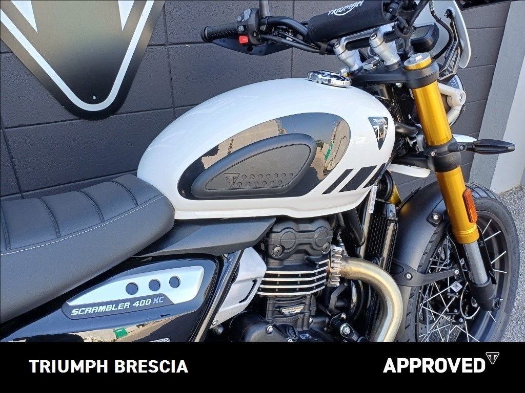 TRIUMPH Scrambler 400 XC Vanilla White Abs