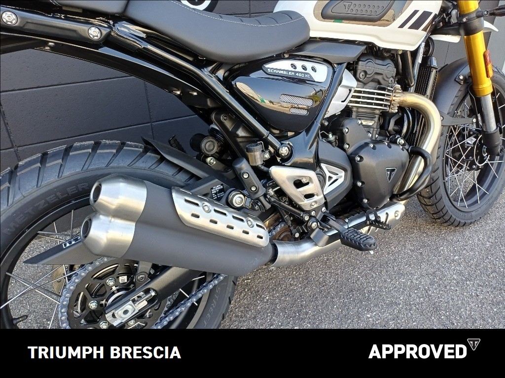 TRIUMPH Scrambler 400 XC Vanilla White Abs