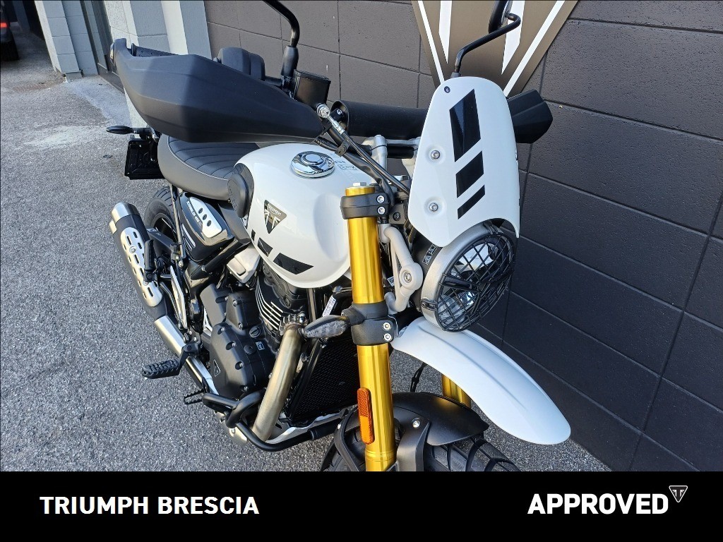 TRIUMPH Scrambler 400 XC Vanilla White Abs