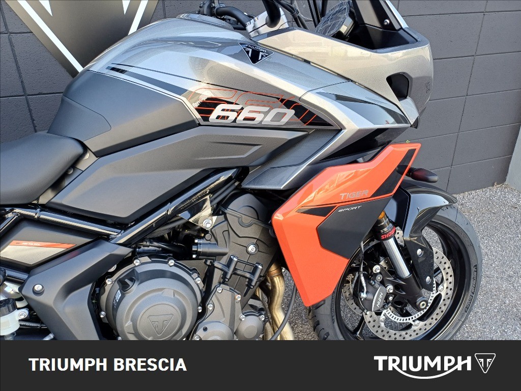 TRIUMPH Tiger Sport 660 Silver Ice / Intense Orange Abs
