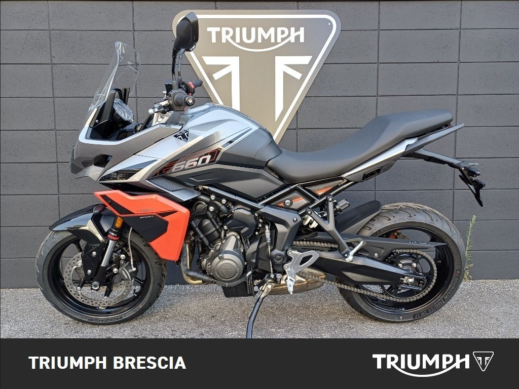 TRIUMPH Tiger Sport 660 Silver Ice / Intense Orange Abs