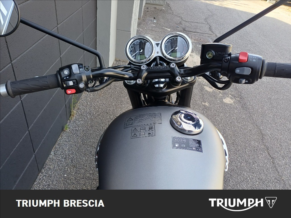 TRIUMPH Bonneville 1200 T120 Black Matt Silver Ice / Matt Sapphire B