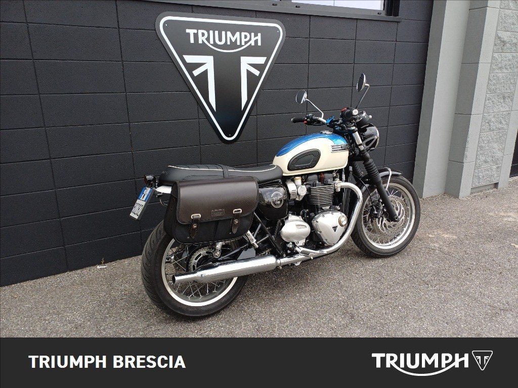 TRIUMPH Bonneville 1200 T120 Aegean Blue / New England White Abs my2