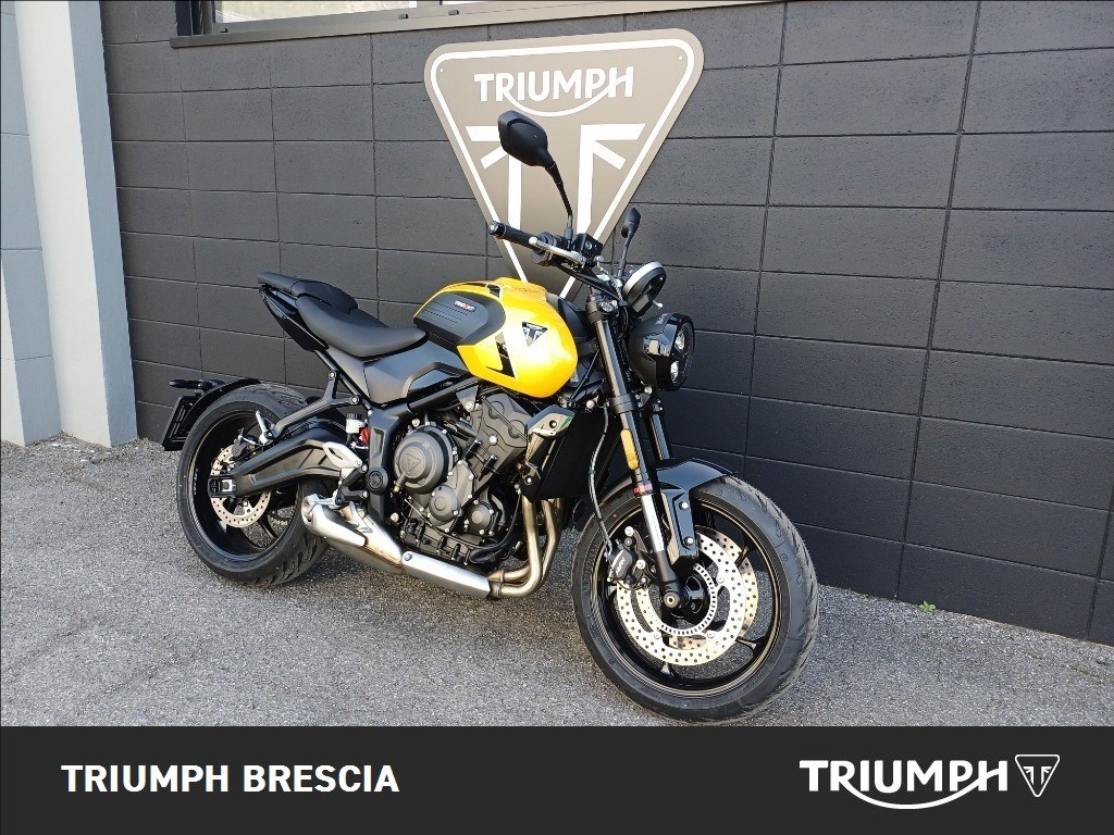 TRIUMPH Trident 660 Cosmic Yellow Abs