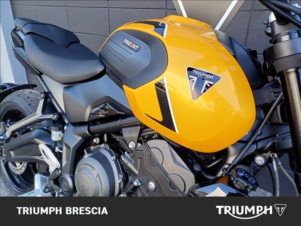 TRIUMPH Trident 660 Cosmic Yellow Abs